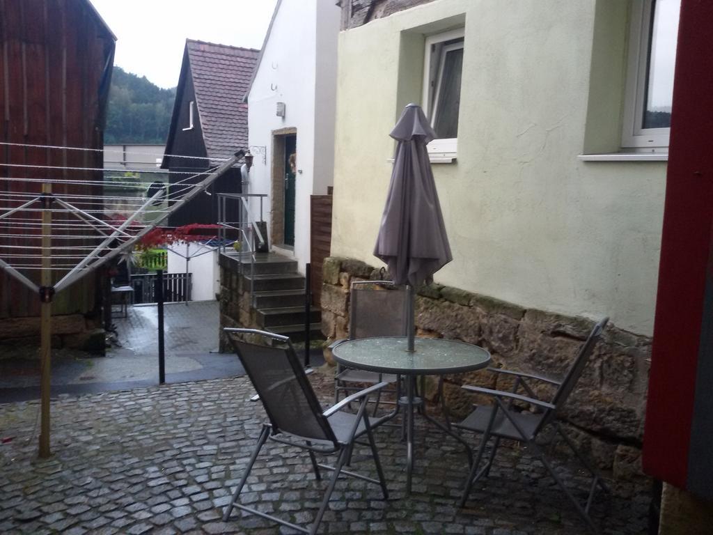 Ferienwohnung Mey Rathmannsdorf エクステリア 写真